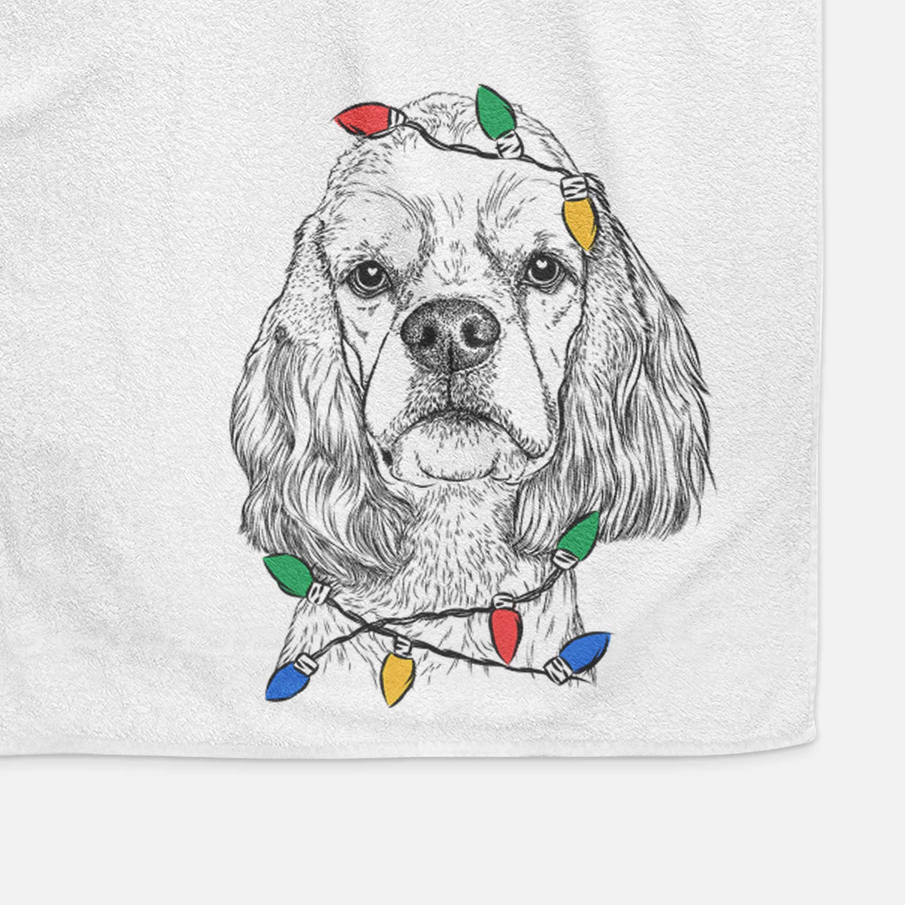 Oakley the American Cocker Spaniel Decorative Hand Towel