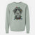 Christmas Lights Oakley the Pudelpointer - Unisex Pigment Dyed Crew Sweatshirt