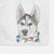 Odin the Siberian Husky Decorative Hand Towel