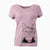 Christmas Lights Oliver Watson the Sphynx Cat - Women's V-neck Shirt