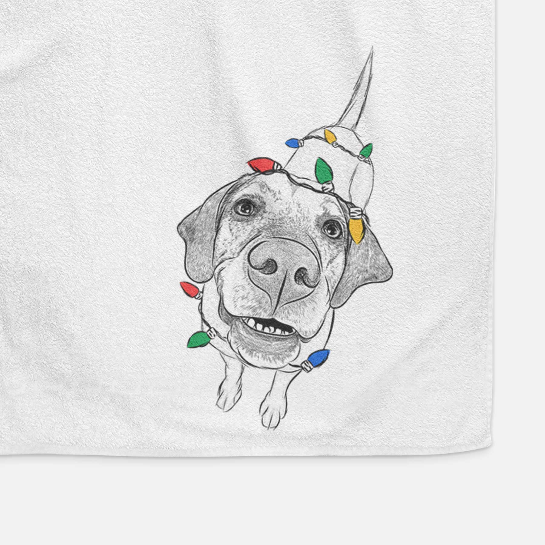 Oquirrh the Vizsla Decorative Hand Towel