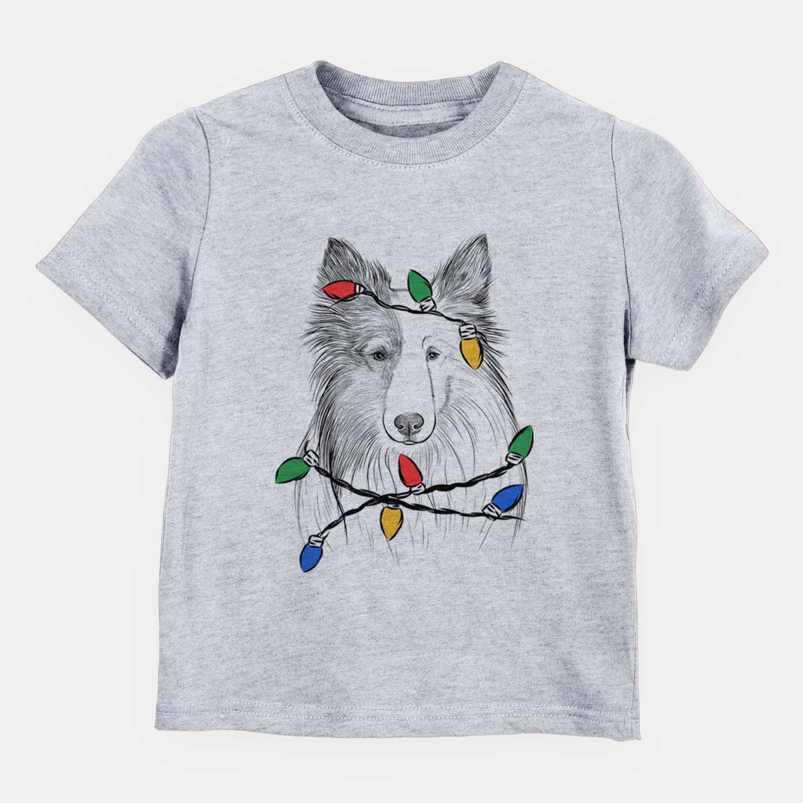 Christmas Lights Palin the Shetland Sheepdog - Kids/Youth/Toddler Shirt