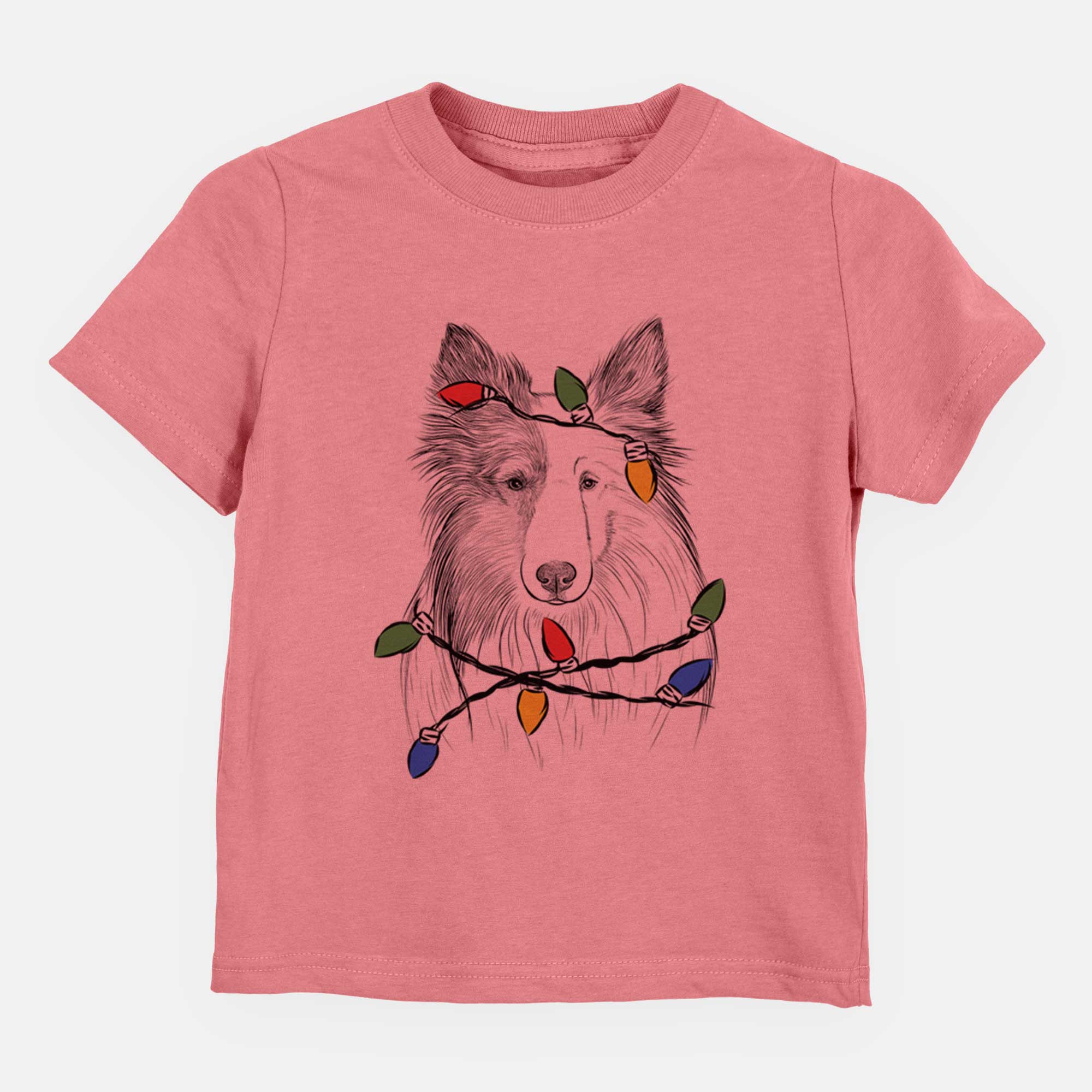 Christmas Lights Palin the Shetland Sheepdog - Kids/Youth/Toddler Shirt