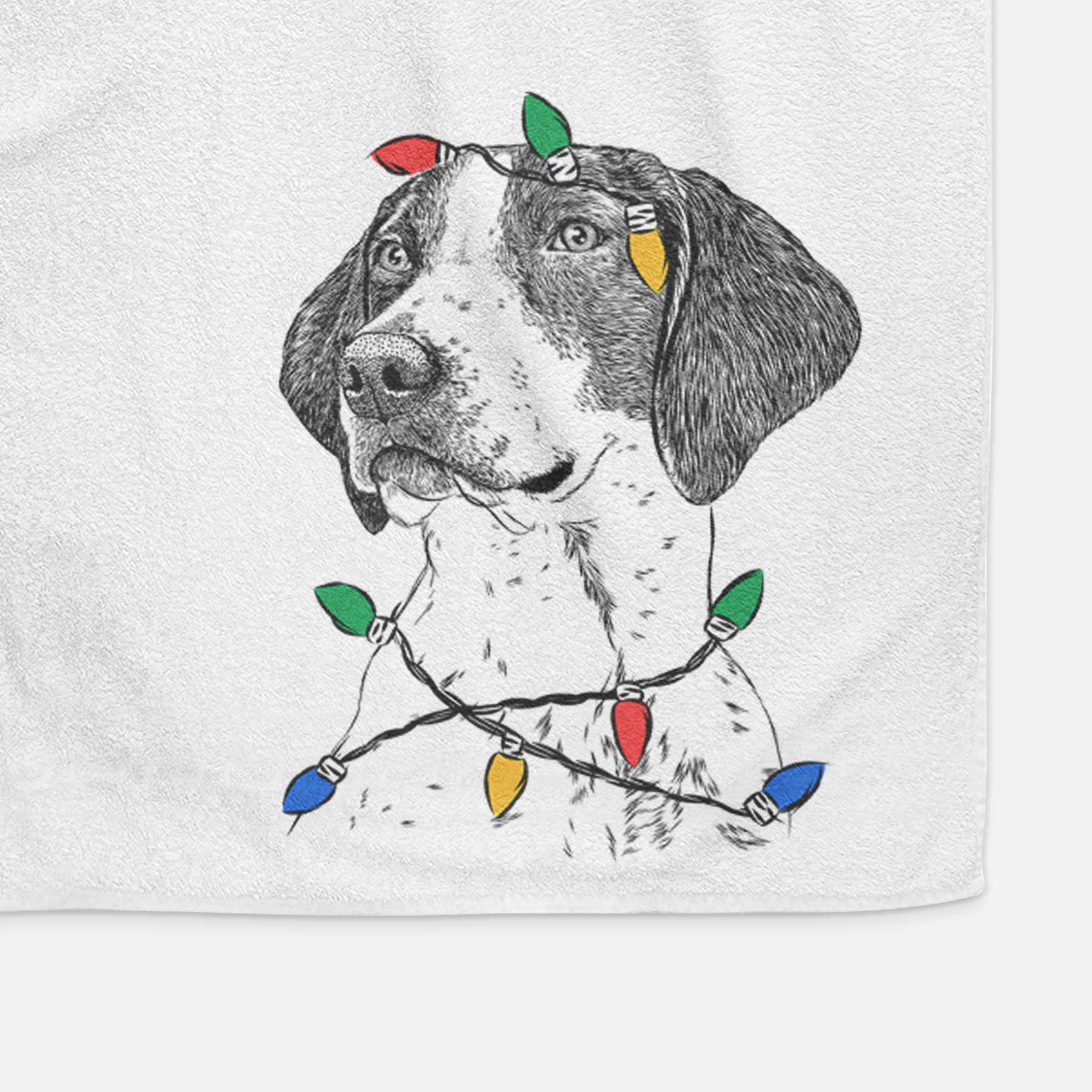 Payton the Mixed Breed Decorative Hand Towel