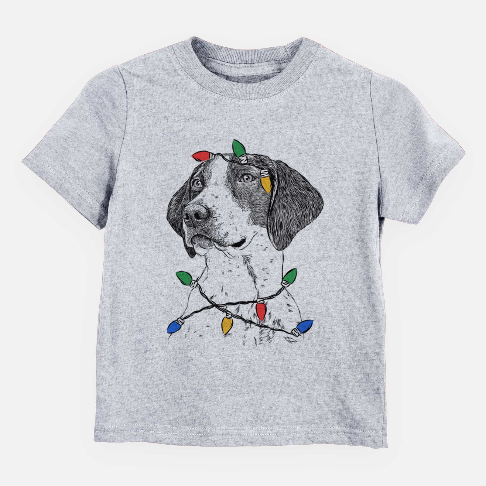 Christmas Lights Payton the Mixed Breed - Kids/Youth/Toddler Shirt