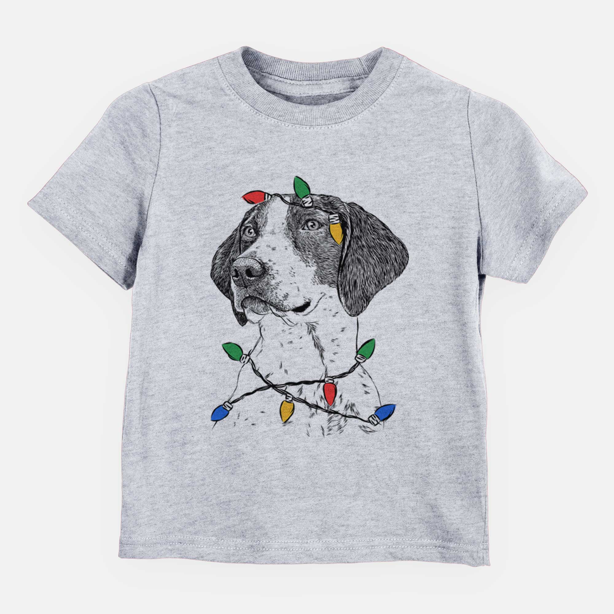 Christmas Lights Payton the Mixed Breed - Kids/Youth/Toddler Shirt
