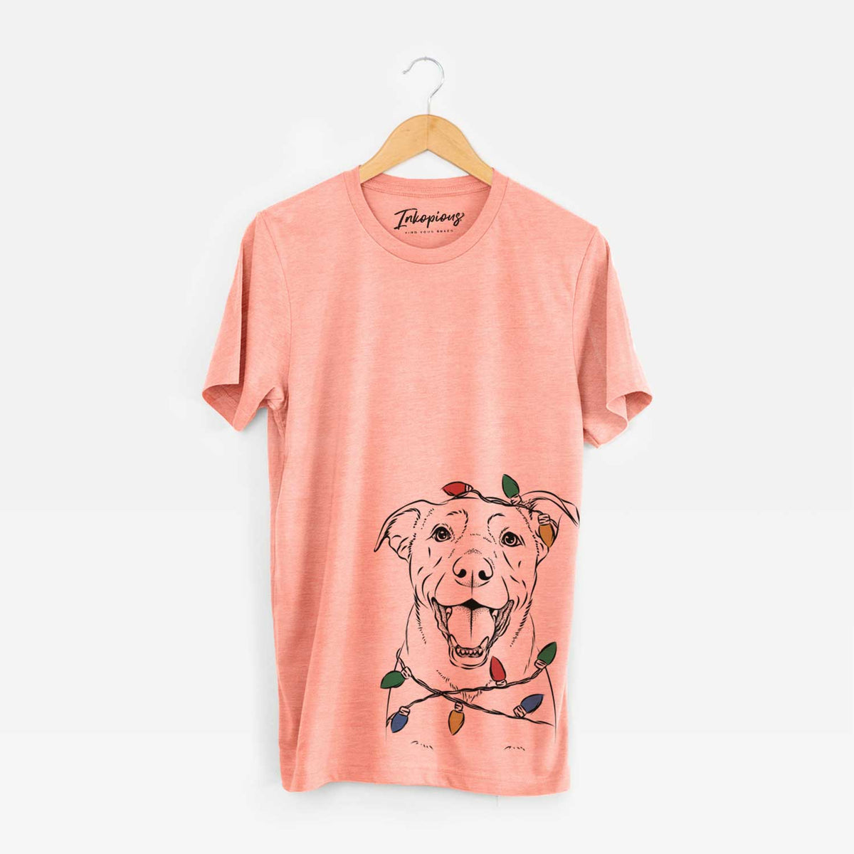 Christmas Lights Pele the Lab Mix - Unisex Crewneck