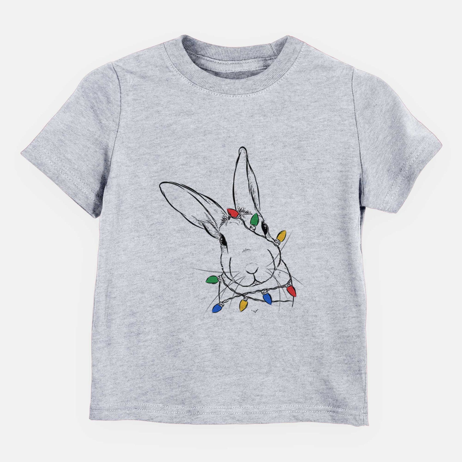 Christmas Lights Penny the Belgian Hare - Kids/Youth/Toddler Shirt