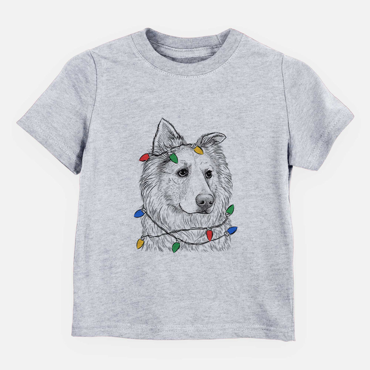 Christmas Lights Penny the Chow Mix - Kids/Youth/Toddler Shirt