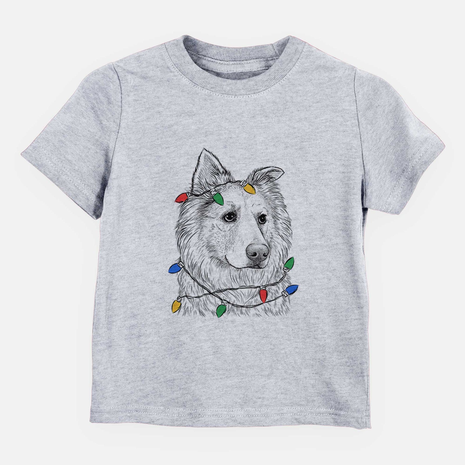 Christmas Lights Penny the Chow Mix - Kids/Youth/Toddler Shirt