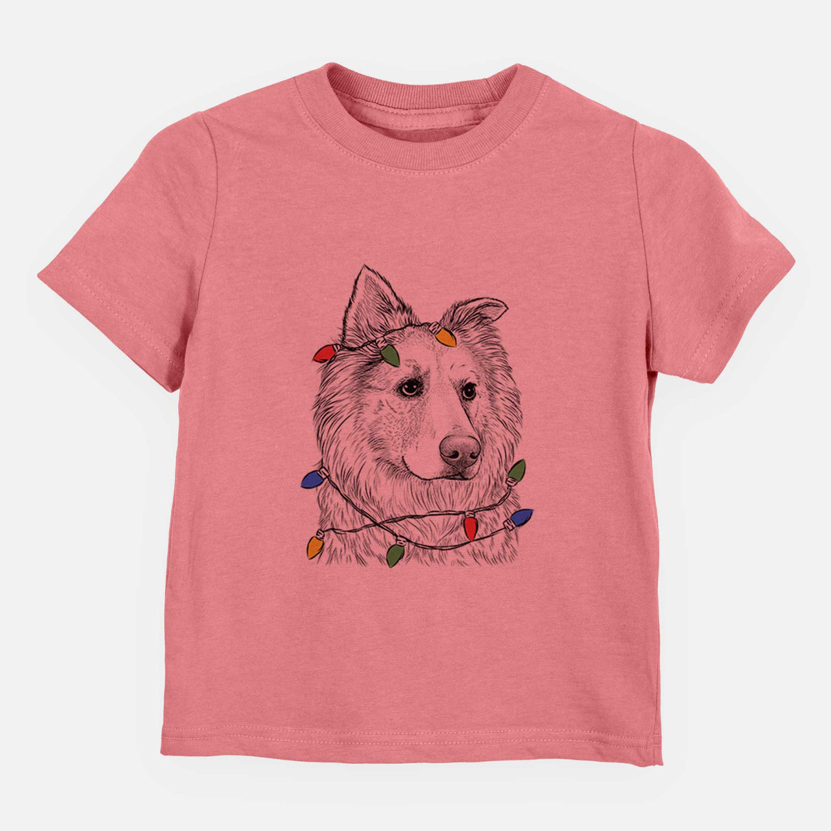 Christmas Lights Penny the Chow Mix - Kids/Youth/Toddler Shirt
