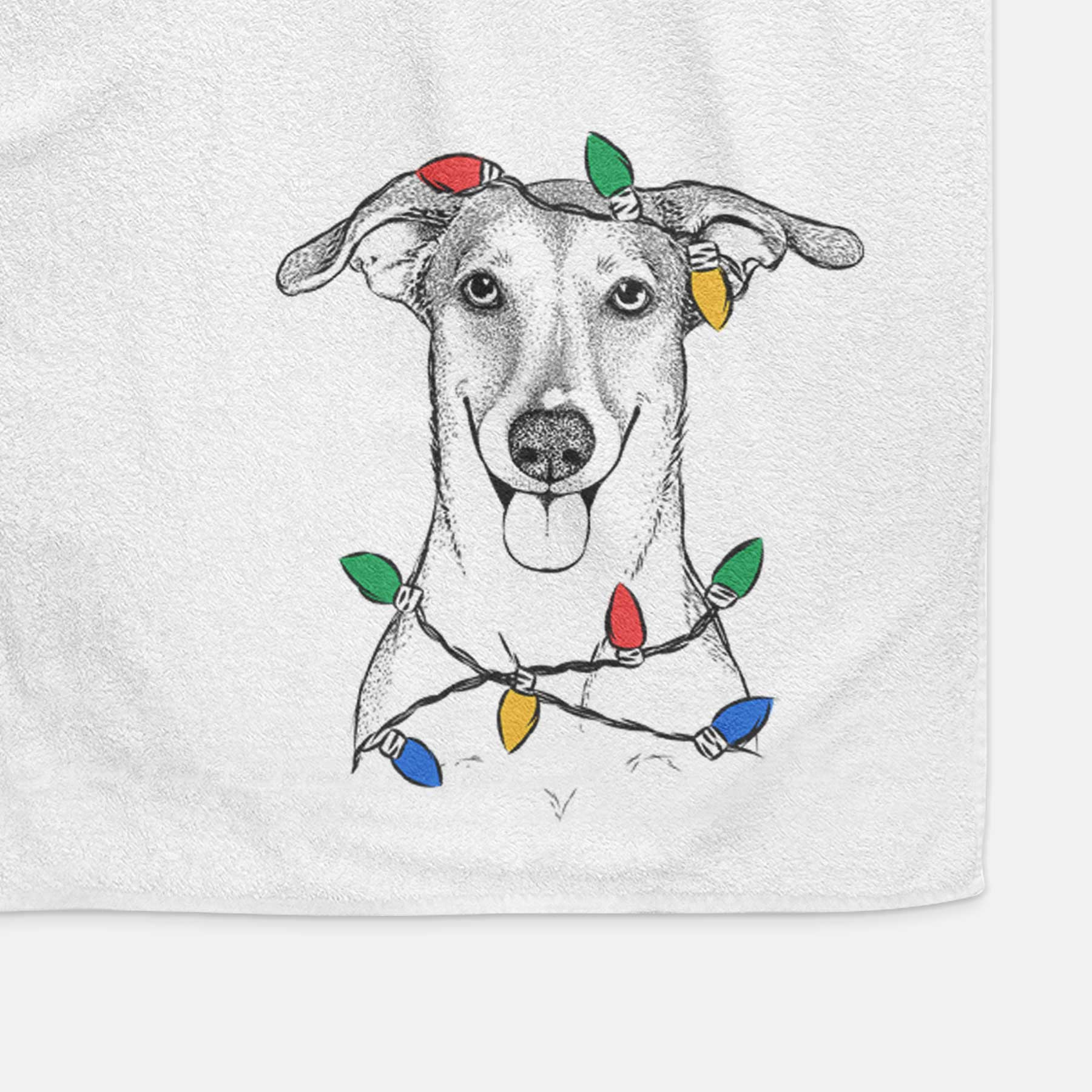 Phoebe the Corgi Mix Decorative Hand Towel