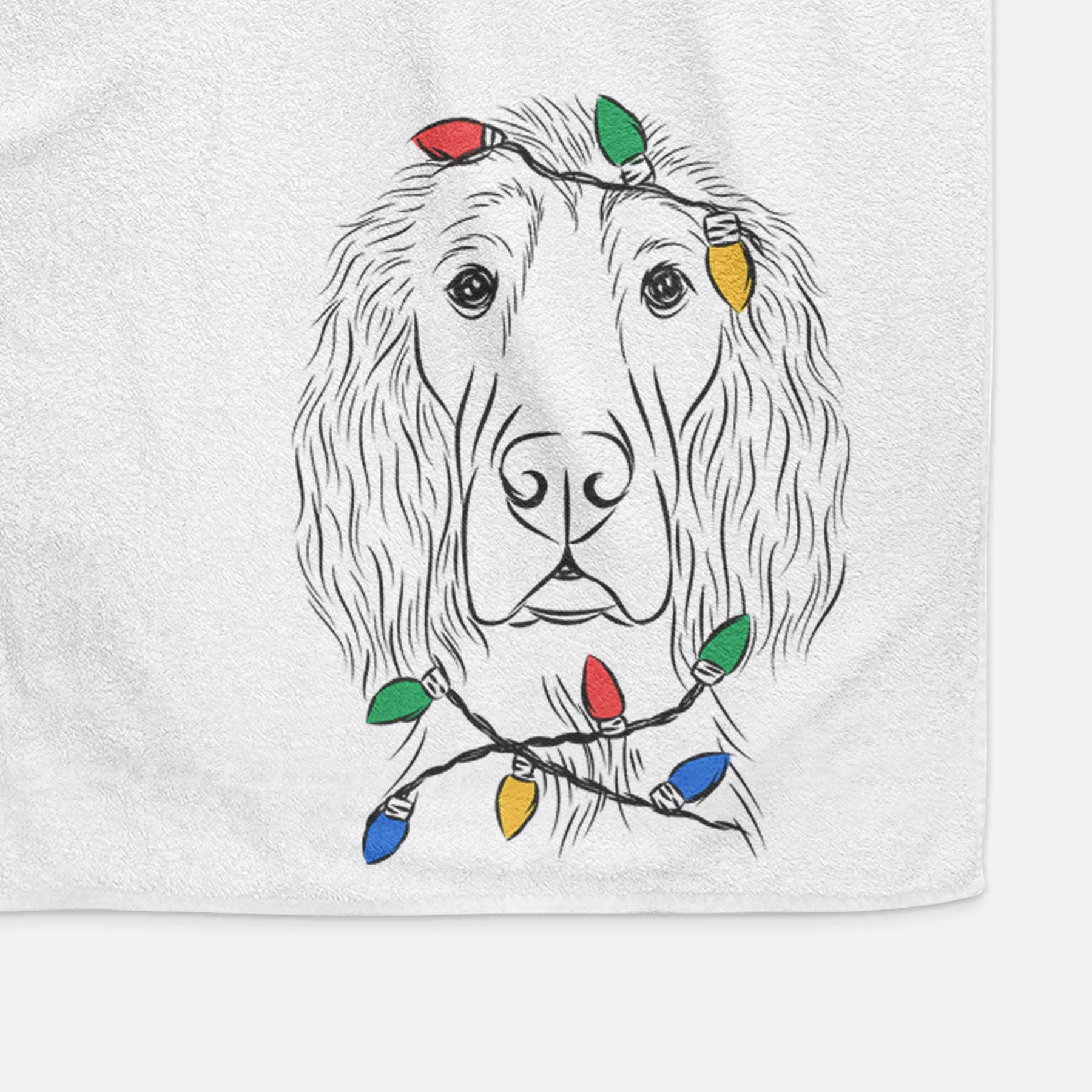 Piper the Irish Setter Decorative Hand Towel