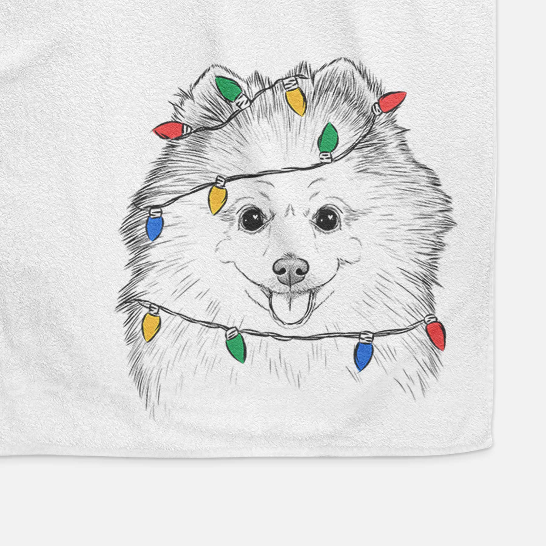 Piper Jo the Pomeranian Decorative Hand Towel