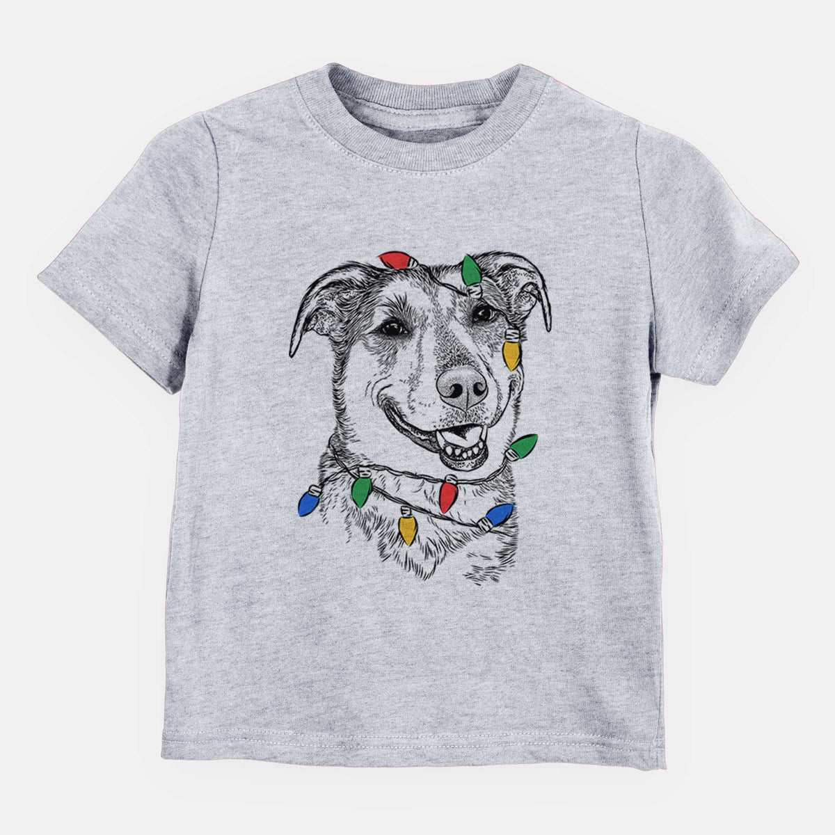 Christmas Lights Pippin the Shepherd Mix - Kids/Youth/Toddler Shirt