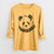 Christmas Lights Po the Panda - Heavyweight 100% Cotton Long Sleeve