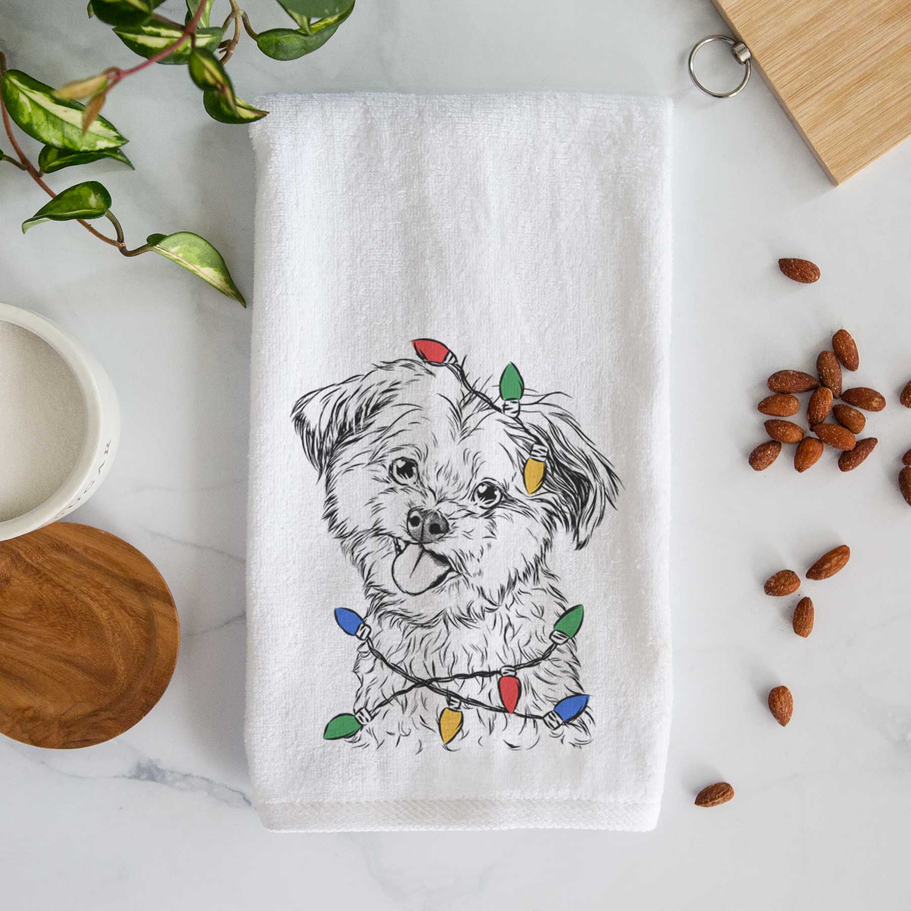 Puff the Malshi Decorative Hand Towel