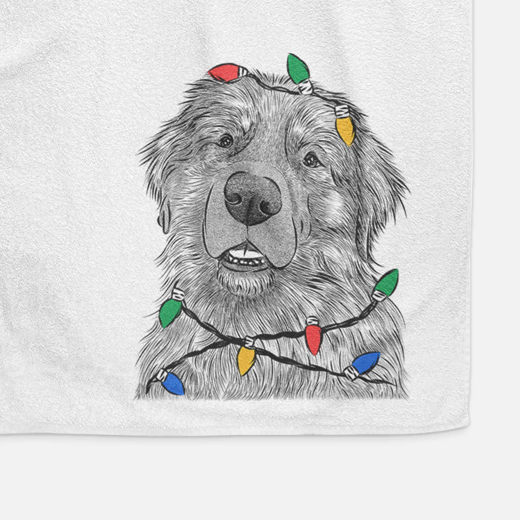 Ralph the Leonberger Decorative Hand Towel