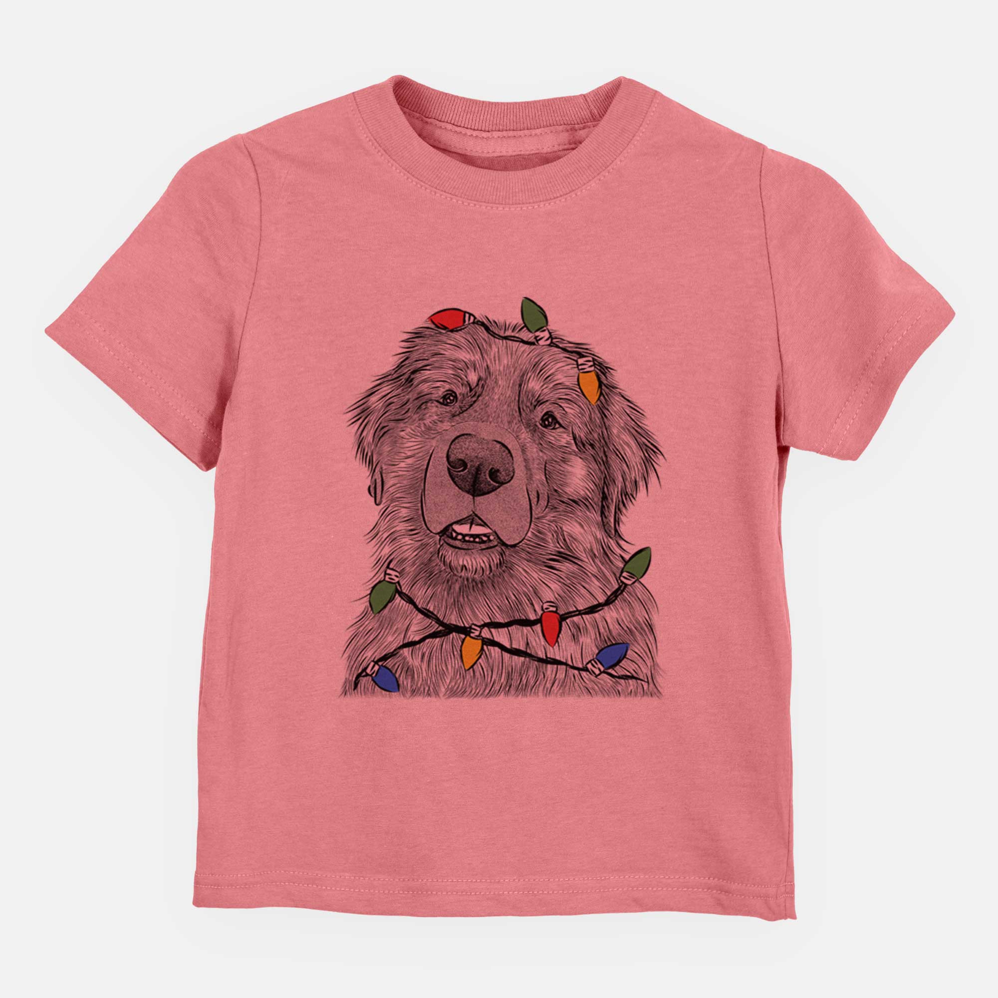 Christmas Lights Ralph the Leonberger - Kids/Youth/Toddler Shirt