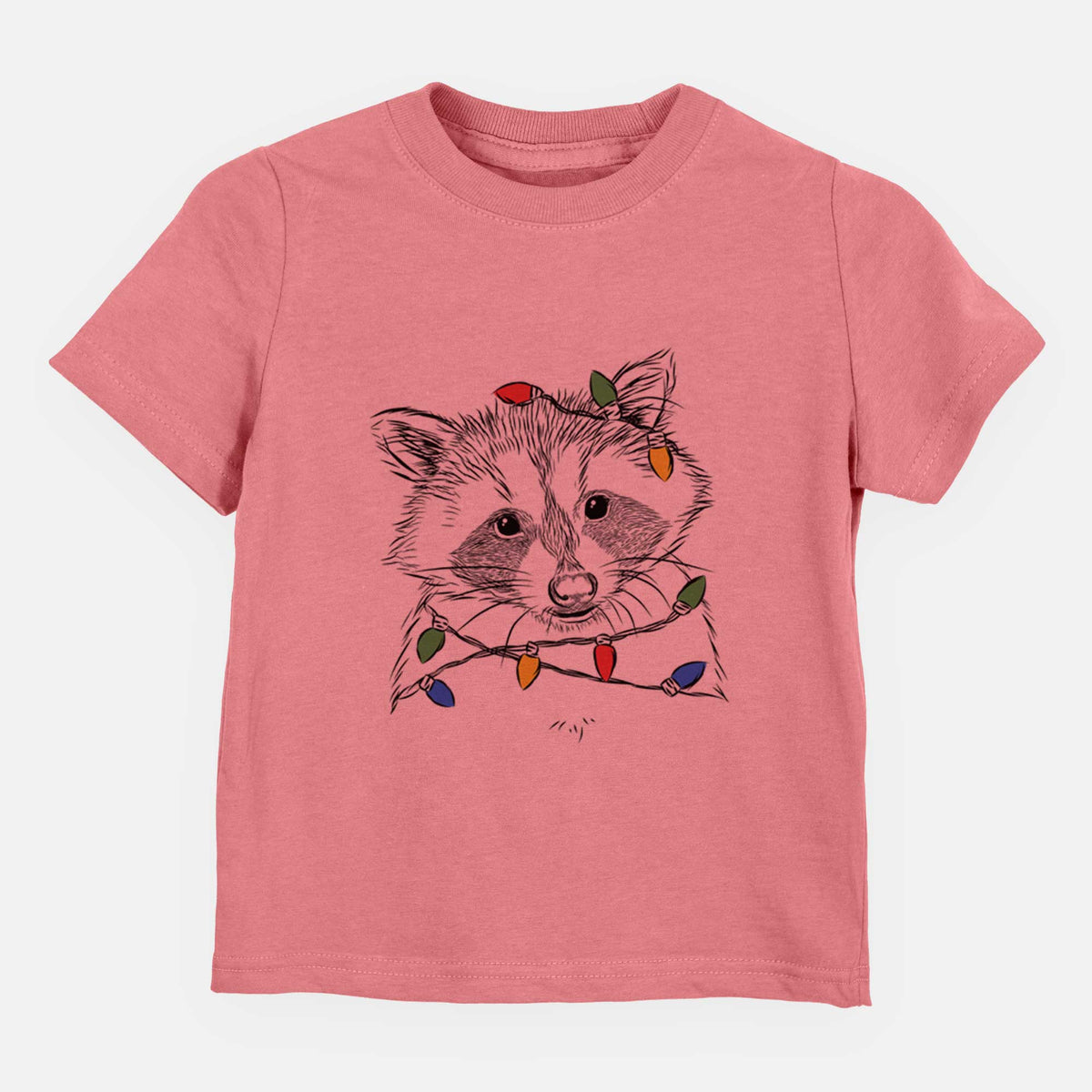 Christmas Lights Randy the Raccoon - Kids/Youth/Toddler Shirt
