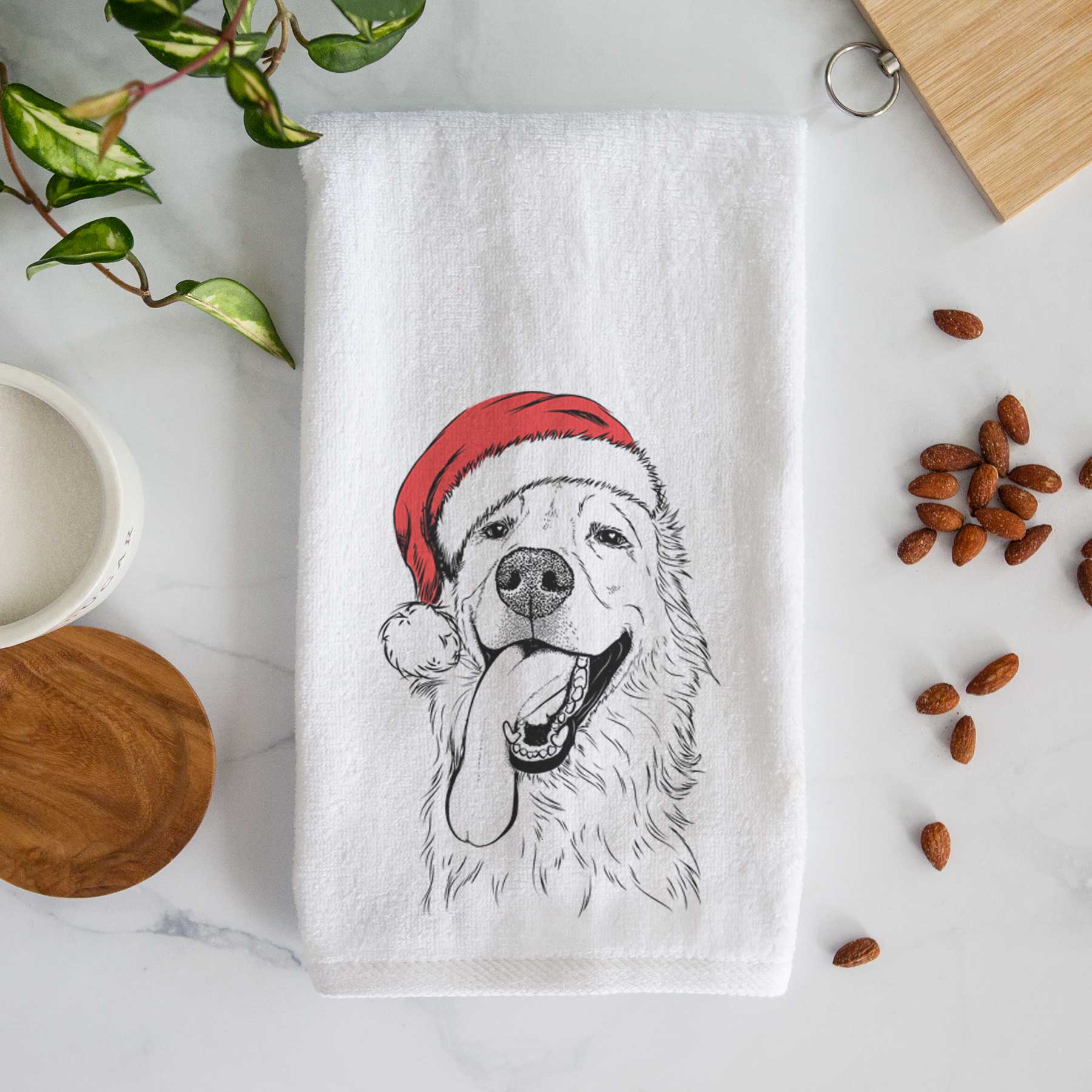 Ranger the Mixed Breed Decorative Hand Towel