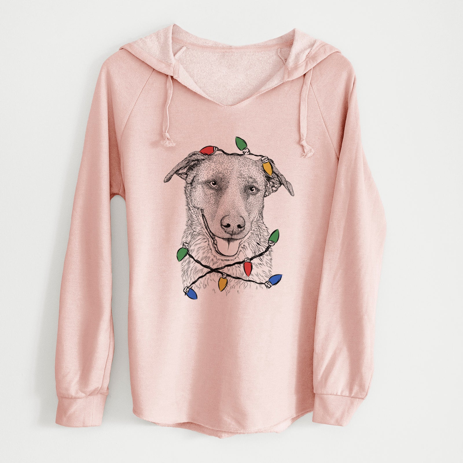 Christmas Lights Reef the Mixed Breed - Cali Wave Hooded Sweatshirt