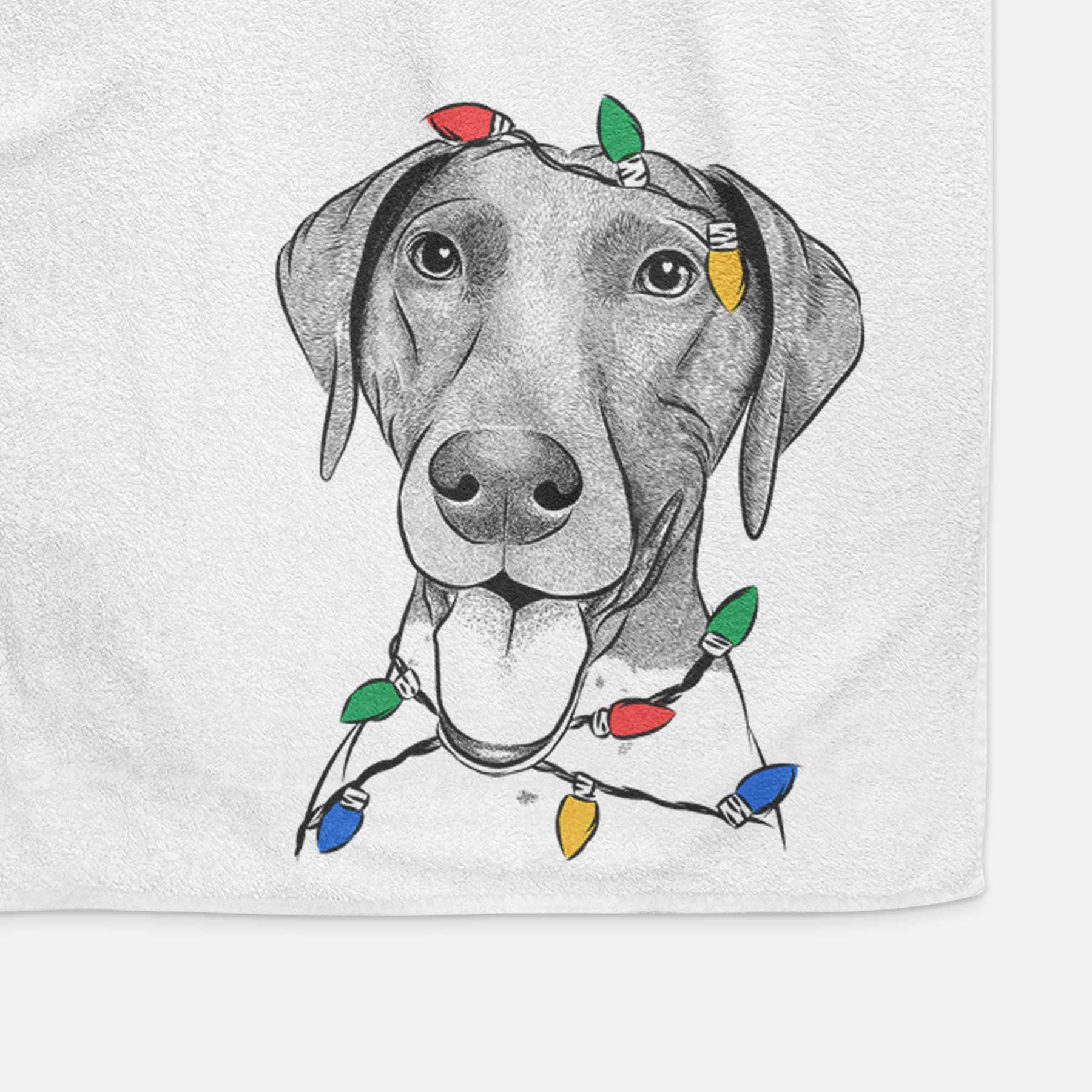 Remi the German Shorthaired Pointer Decorative Hand Towel