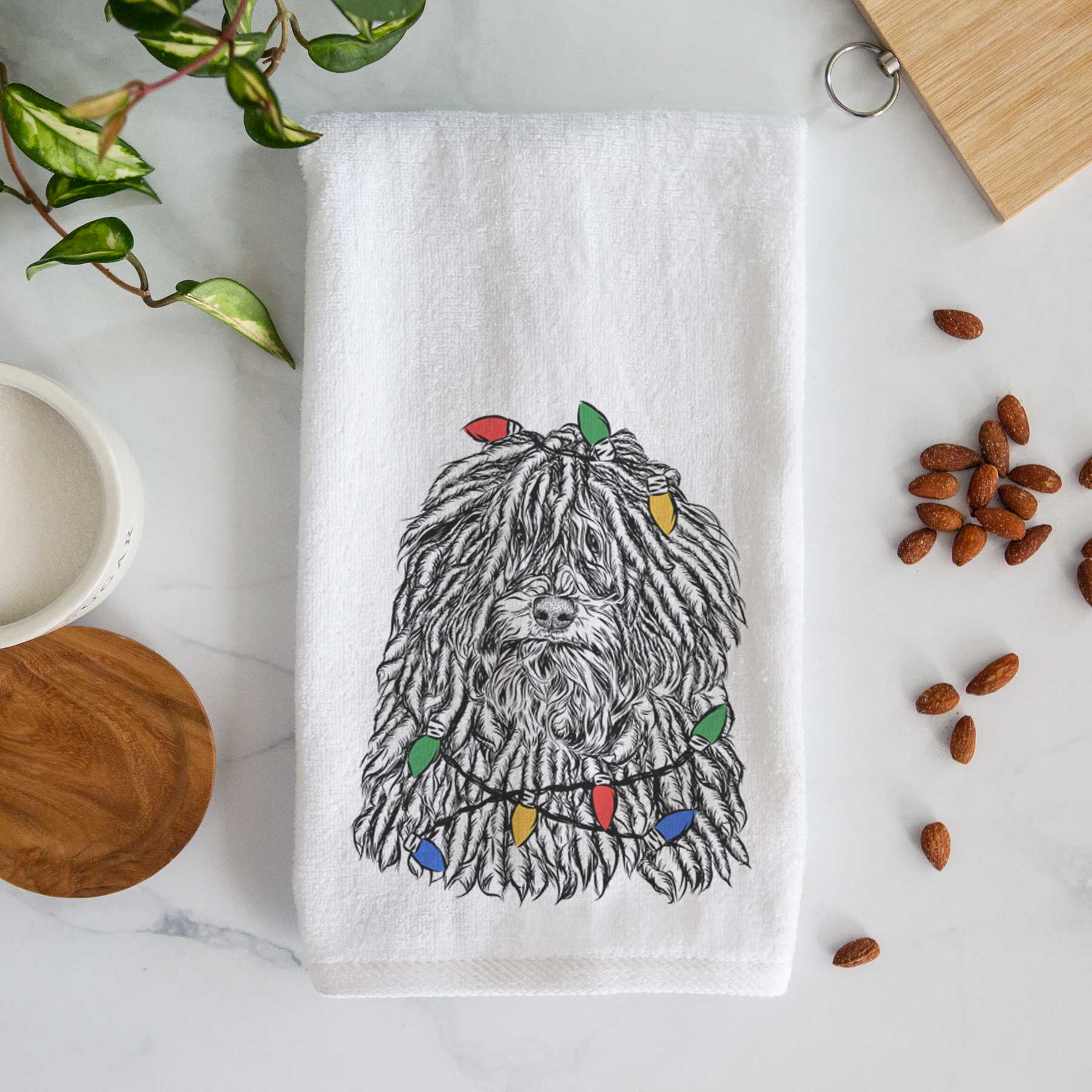 Rezi the Puli Decorative Hand Towel