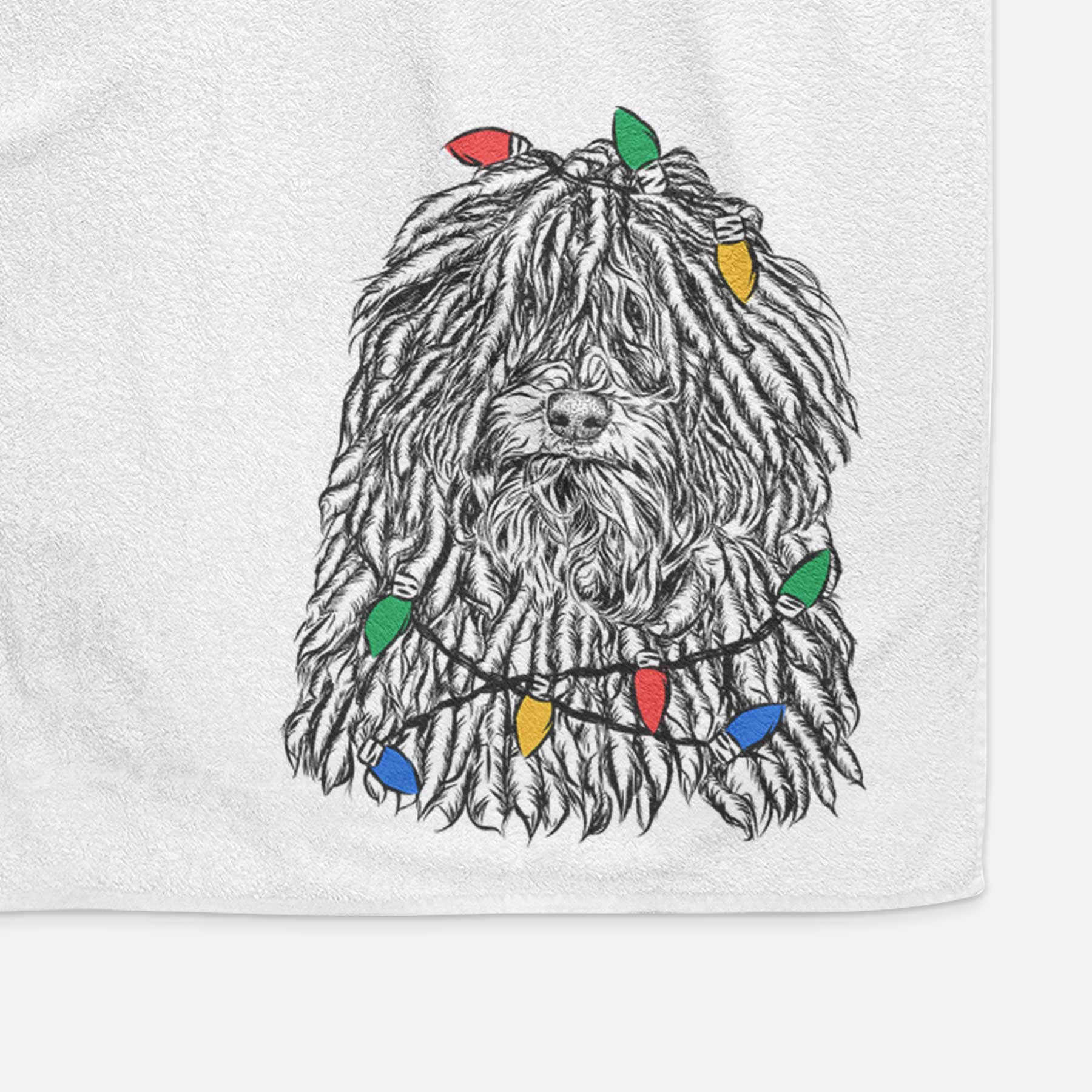 Rezi the Puli Decorative Hand Towel