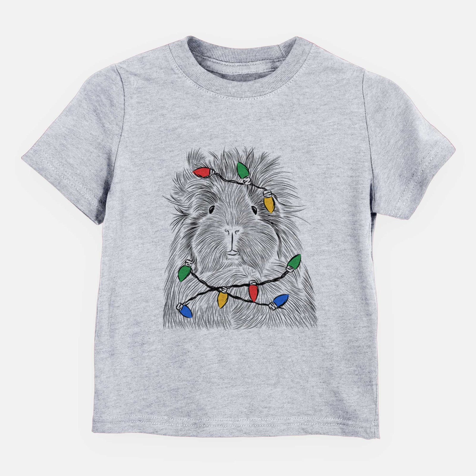 Christmas Lights Rhino the Guinea Pig - Kids/Youth/Toddler Shirt