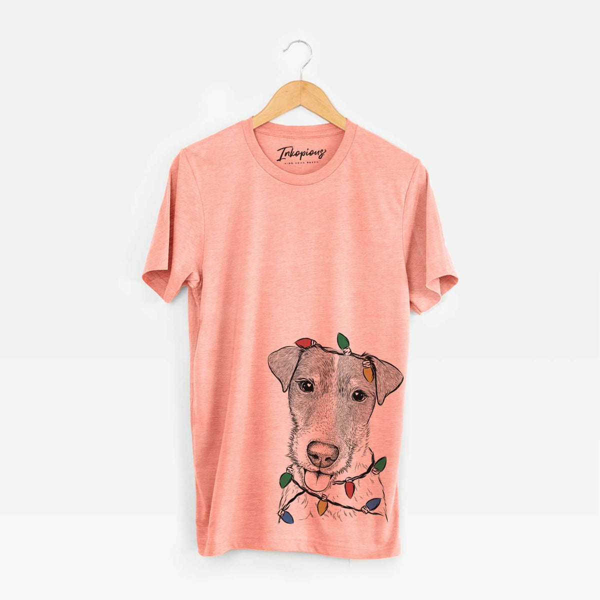 Christmas Lights Rider the Parson Russell Terrier - Unisex Crewneck