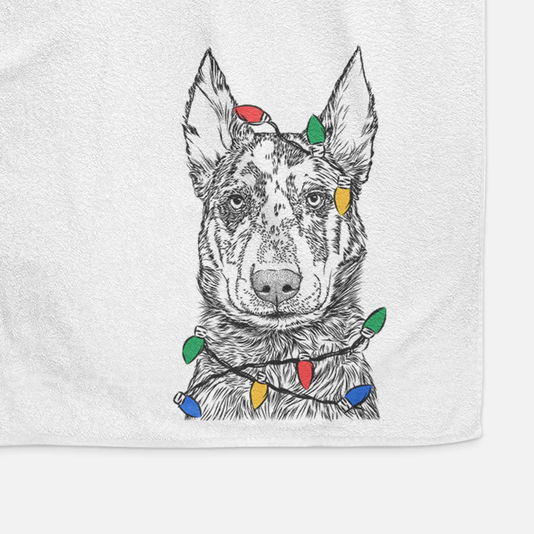 Riggs the Beauceron Decorative Hand Towel