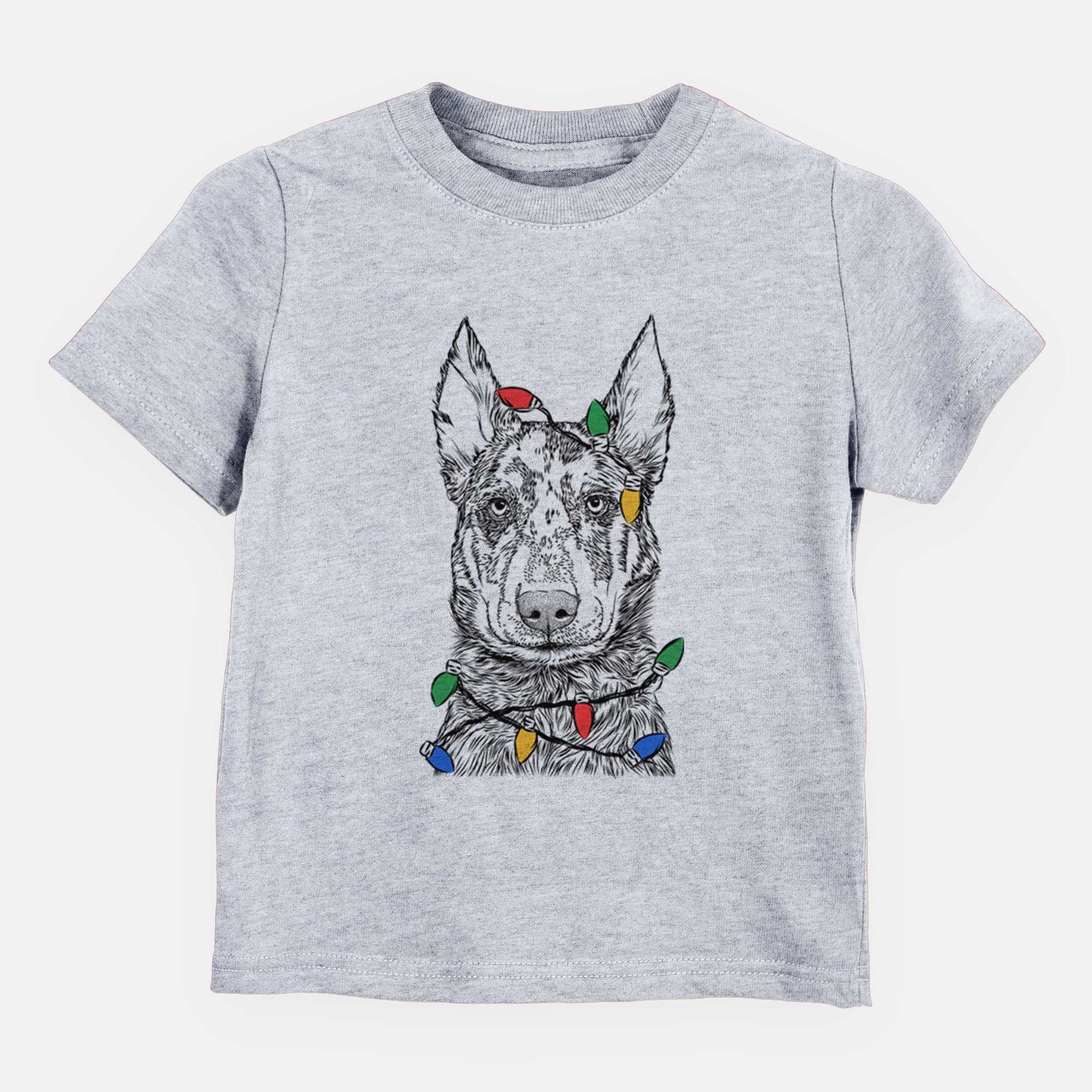 Christmas Lights Riggs the Beauceron - Kids/Youth/Toddler Shirt