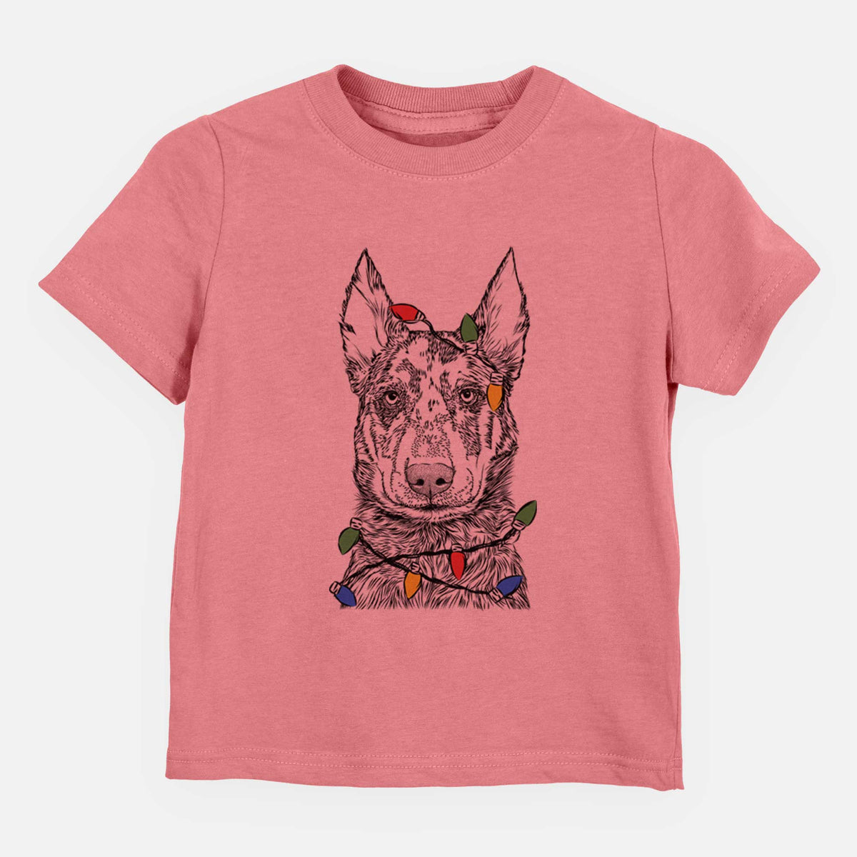 Christmas Lights Riggs the Beauceron - Kids/Youth/Toddler Shirt