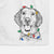 Riley the Golden Retriever Decorative Hand Towel