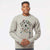 Christmas Lights Riot the Dalmatian - Unisex Pigment Dyed Crew Sweatshirt