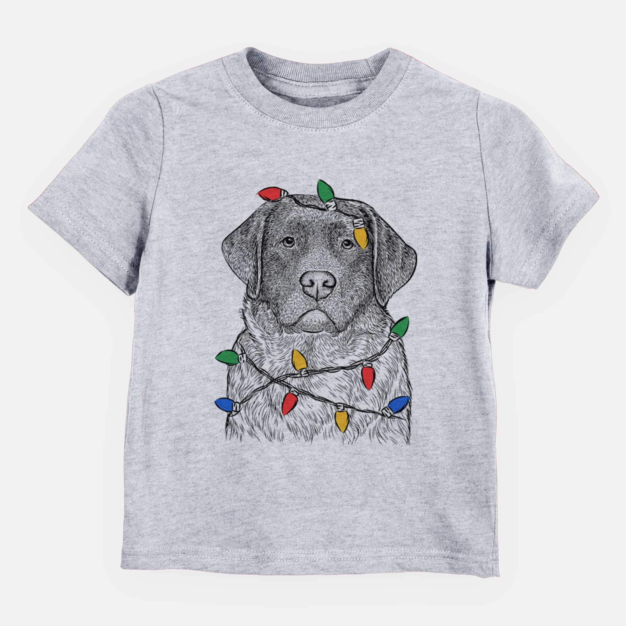 Christmas Lights River the English Labrador Retriever - Kids/Youth/Toddler Shirt