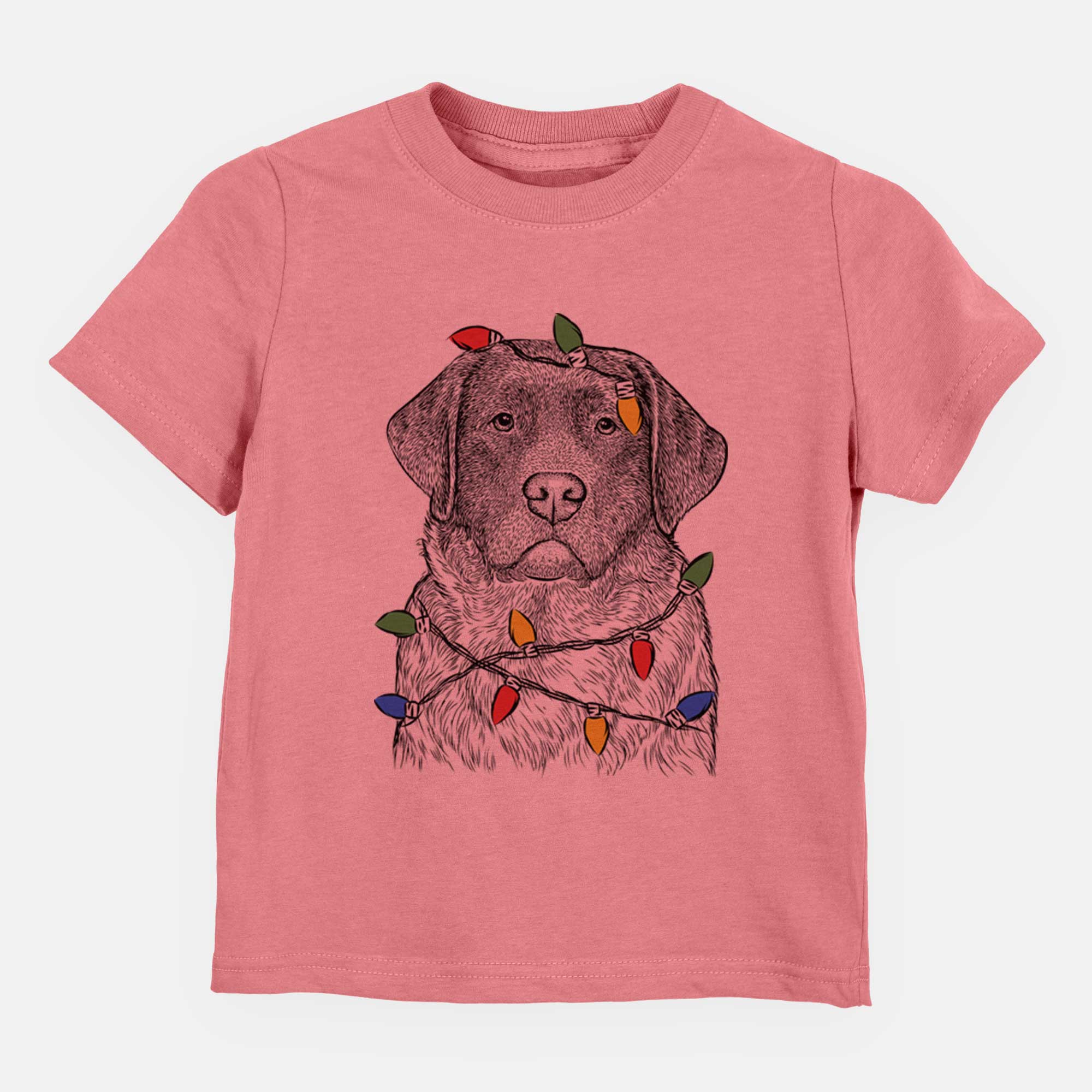 Christmas Lights River the English Labrador Retriever - Kids/Youth/Toddler Shirt