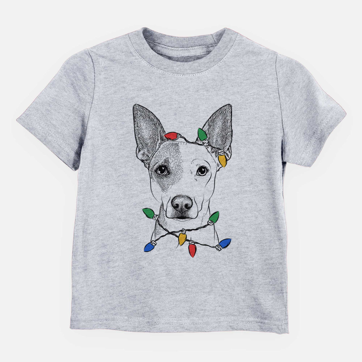 Christmas Lights Roo the Mixed Breed - Kids/Youth/Toddler Shirt