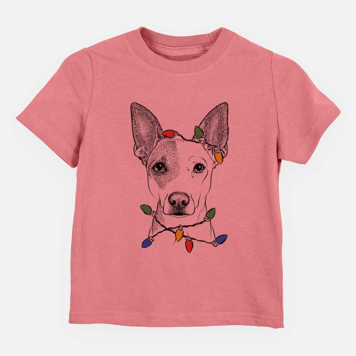 Christmas Lights Roo the Mixed Breed - Kids/Youth/Toddler Shirt