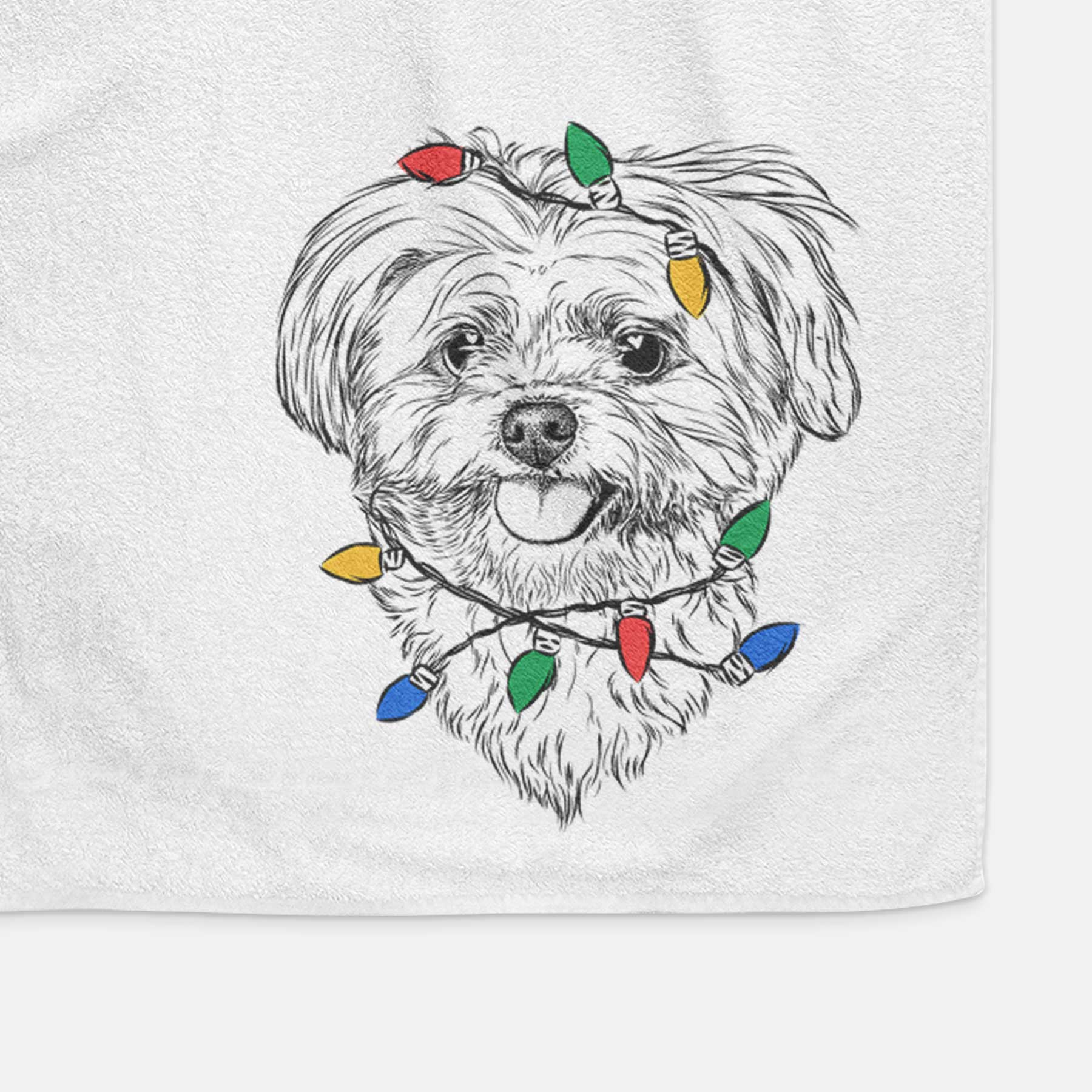 Rosie the Maltipoo Decorative Hand Towel