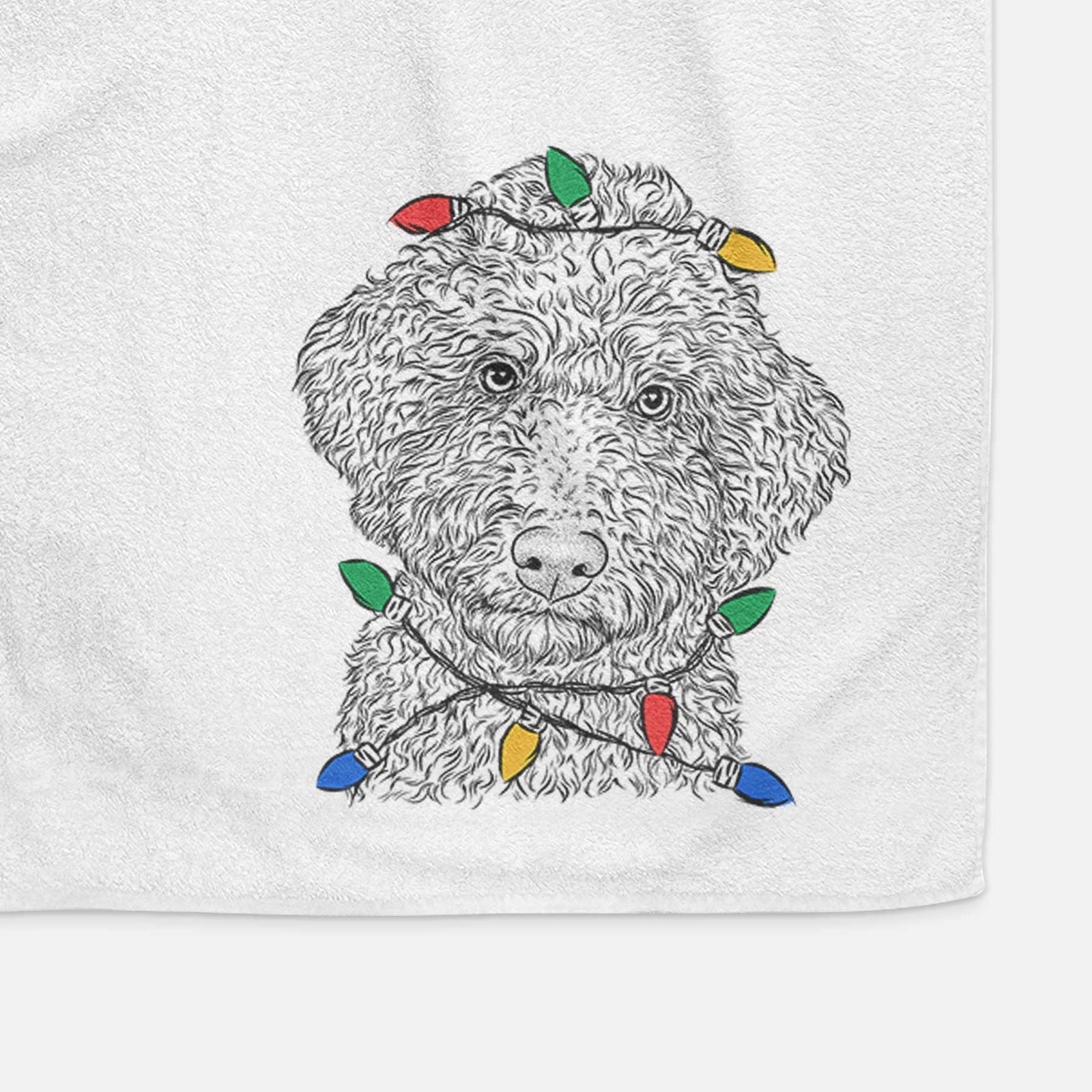 Ross the Lagotto Romagnolo Decorative Hand Towel