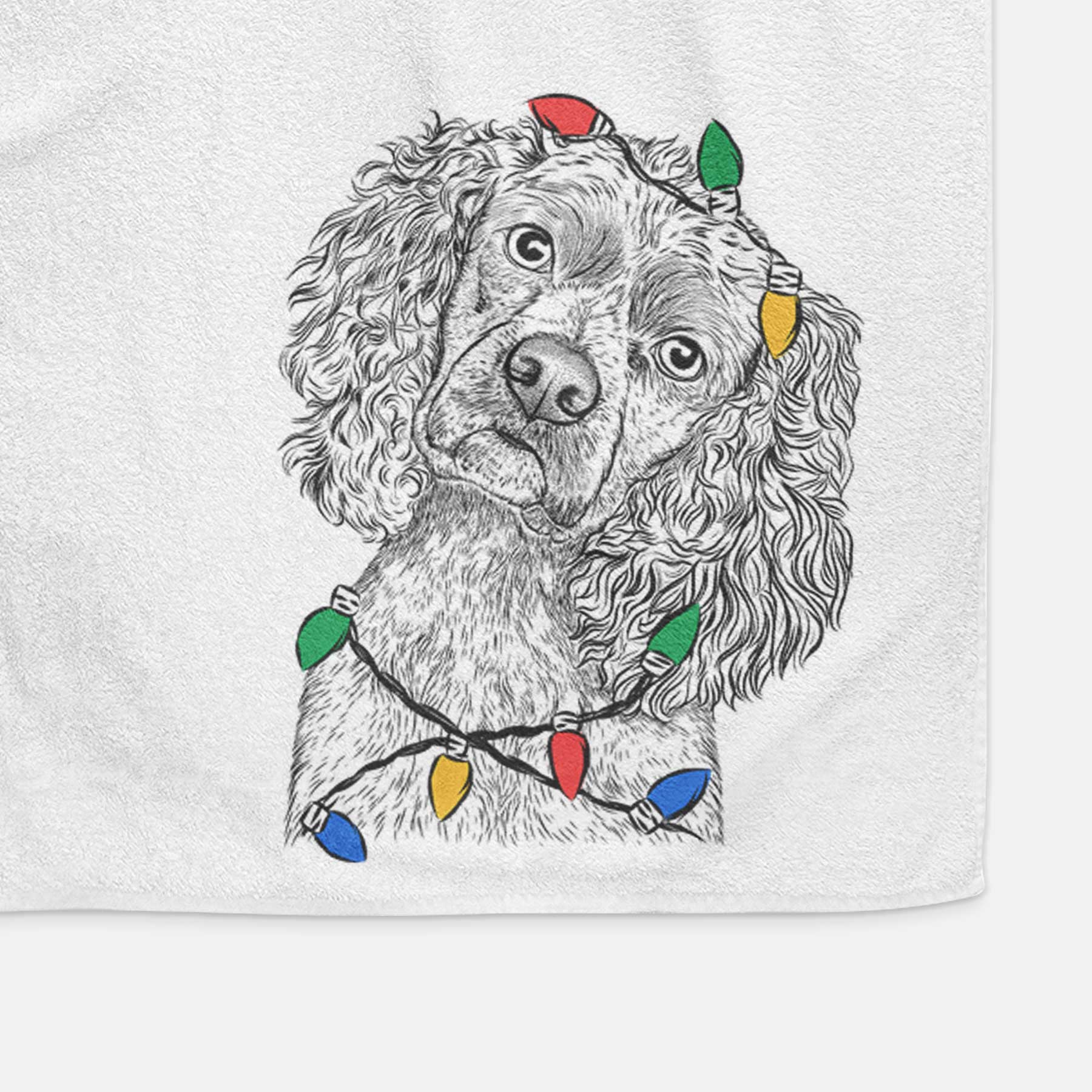 Sadie the Cocker Spaniel Decorative Hand Towel