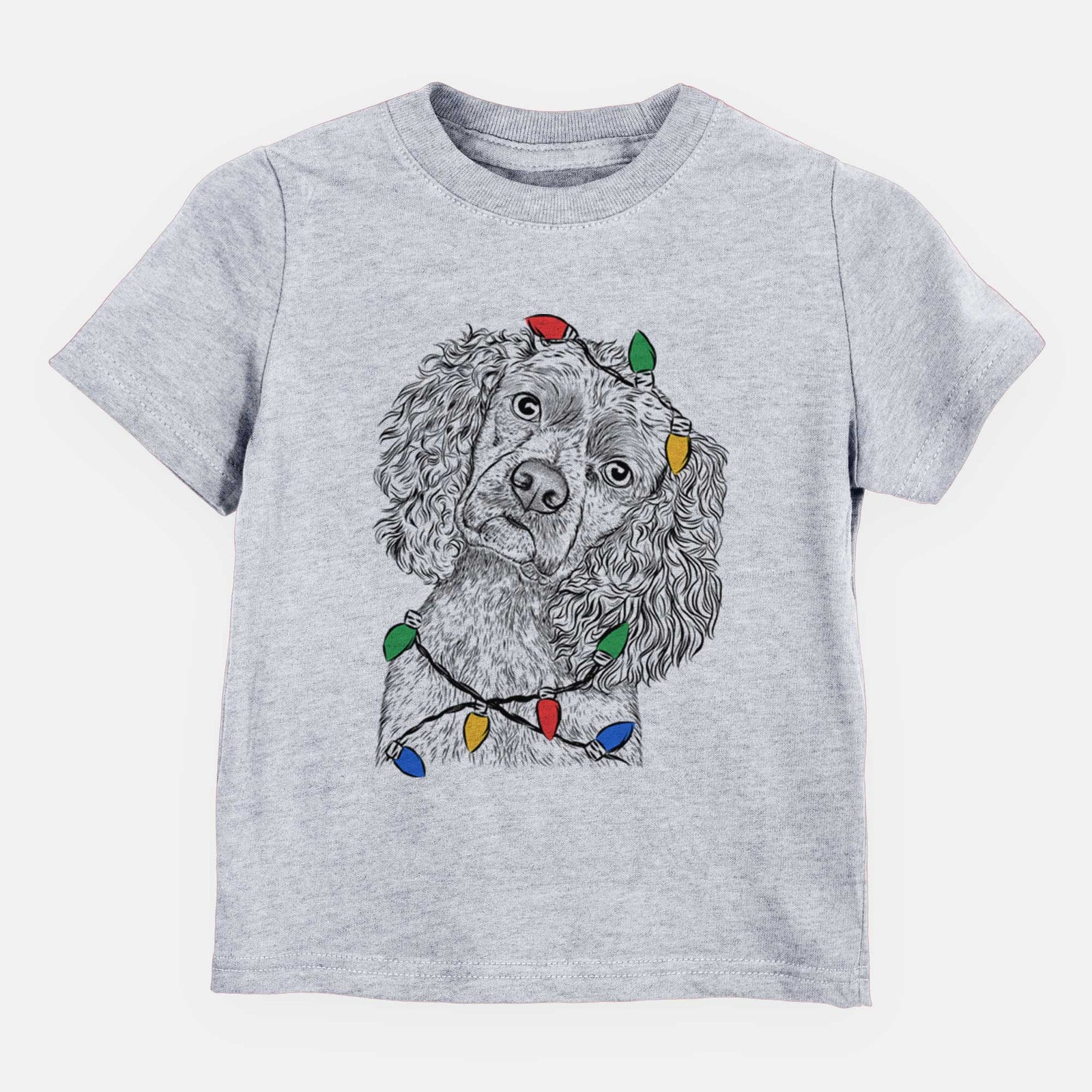 Christmas Lights Sadie the Cocker Spaniel - Kids/Youth/Toddler Shirt