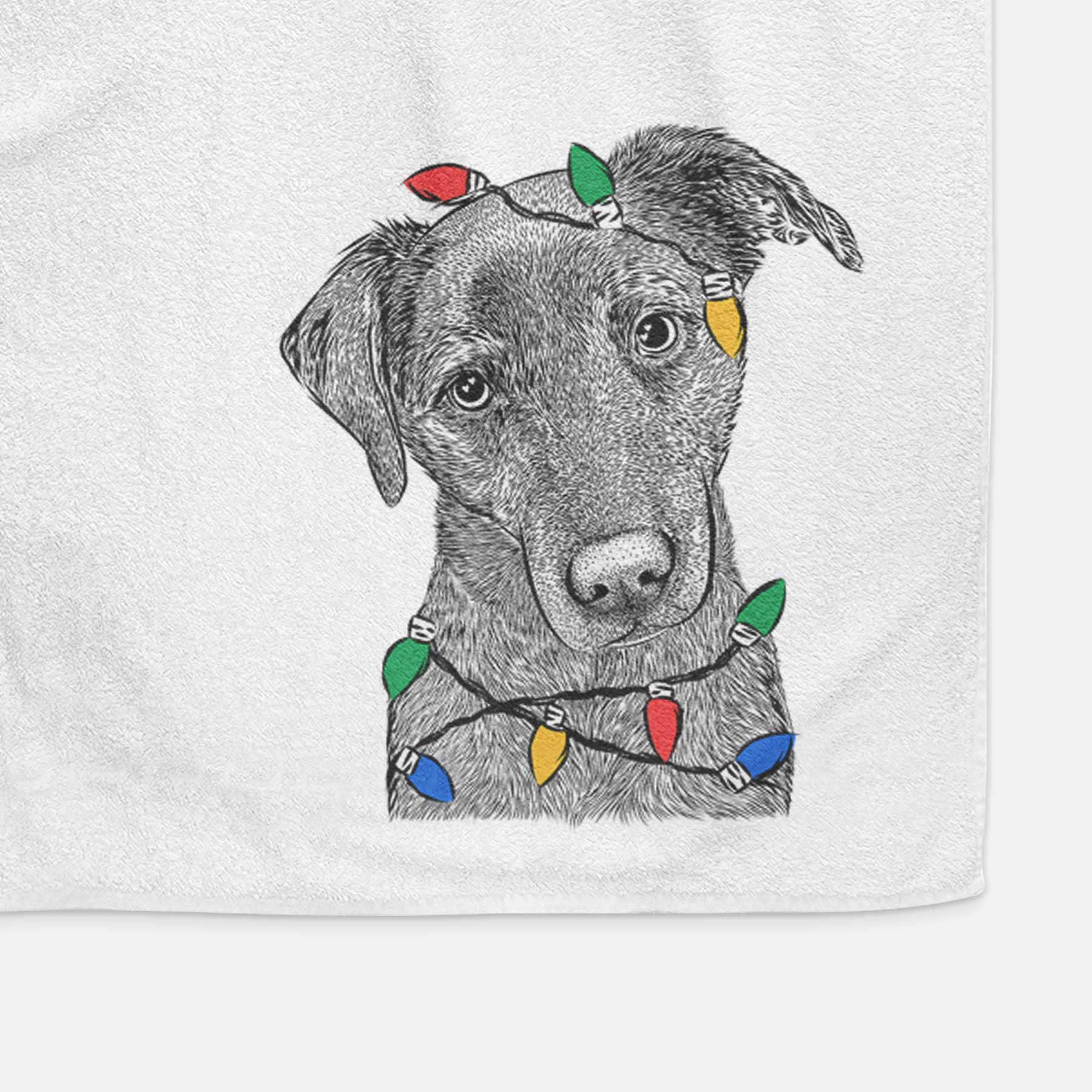 Sadie the Whipador Decorative Hand Towel