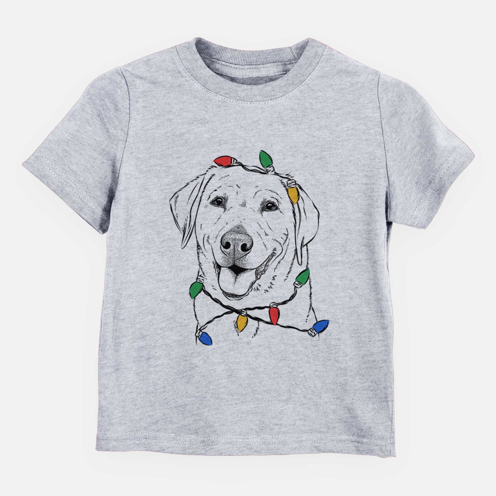 Christmas Lights Sanford the Labrador Retriever - Kids/Youth/Toddler Shirt