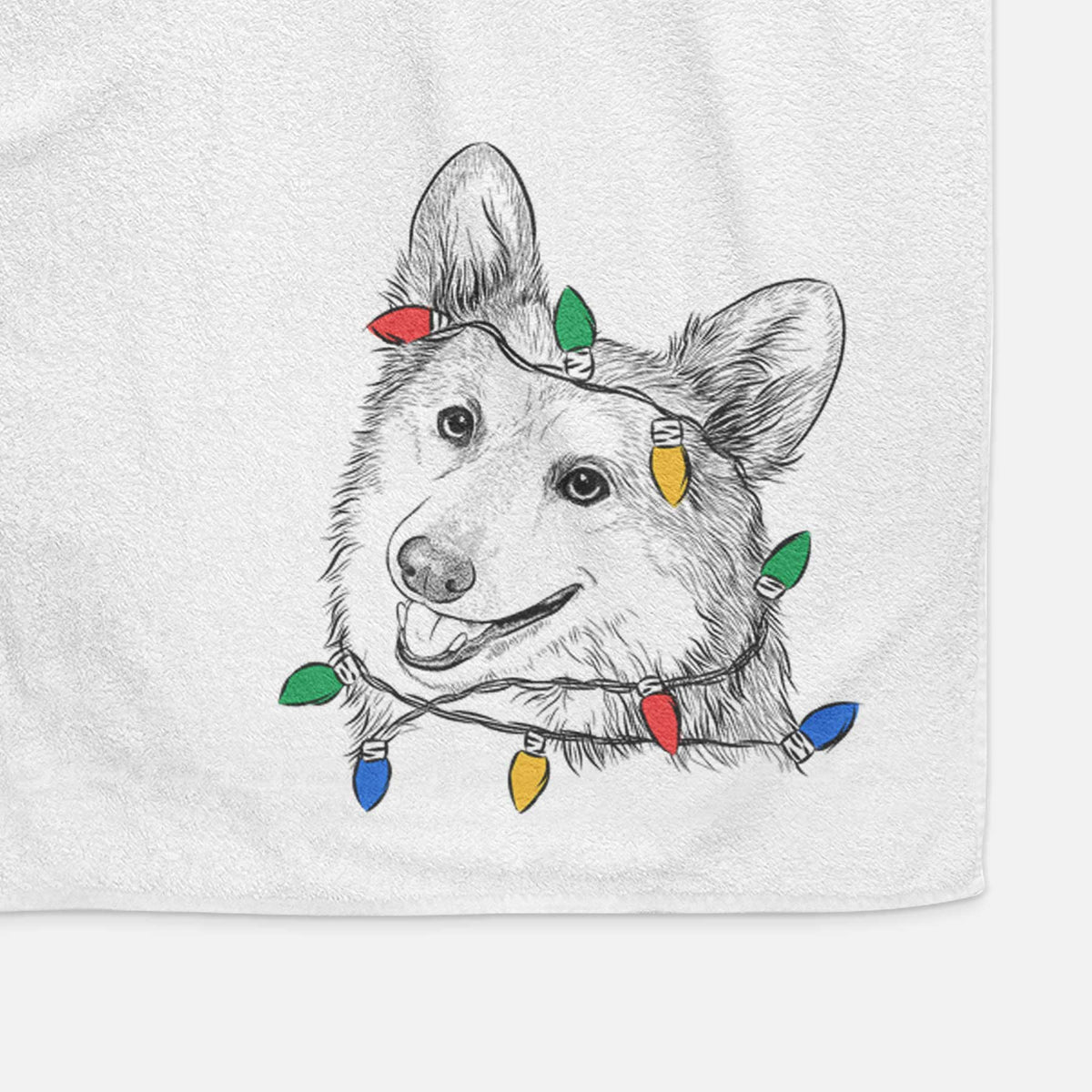 Scout the Pembroke Welsh Corgi Decorative Hand Towel