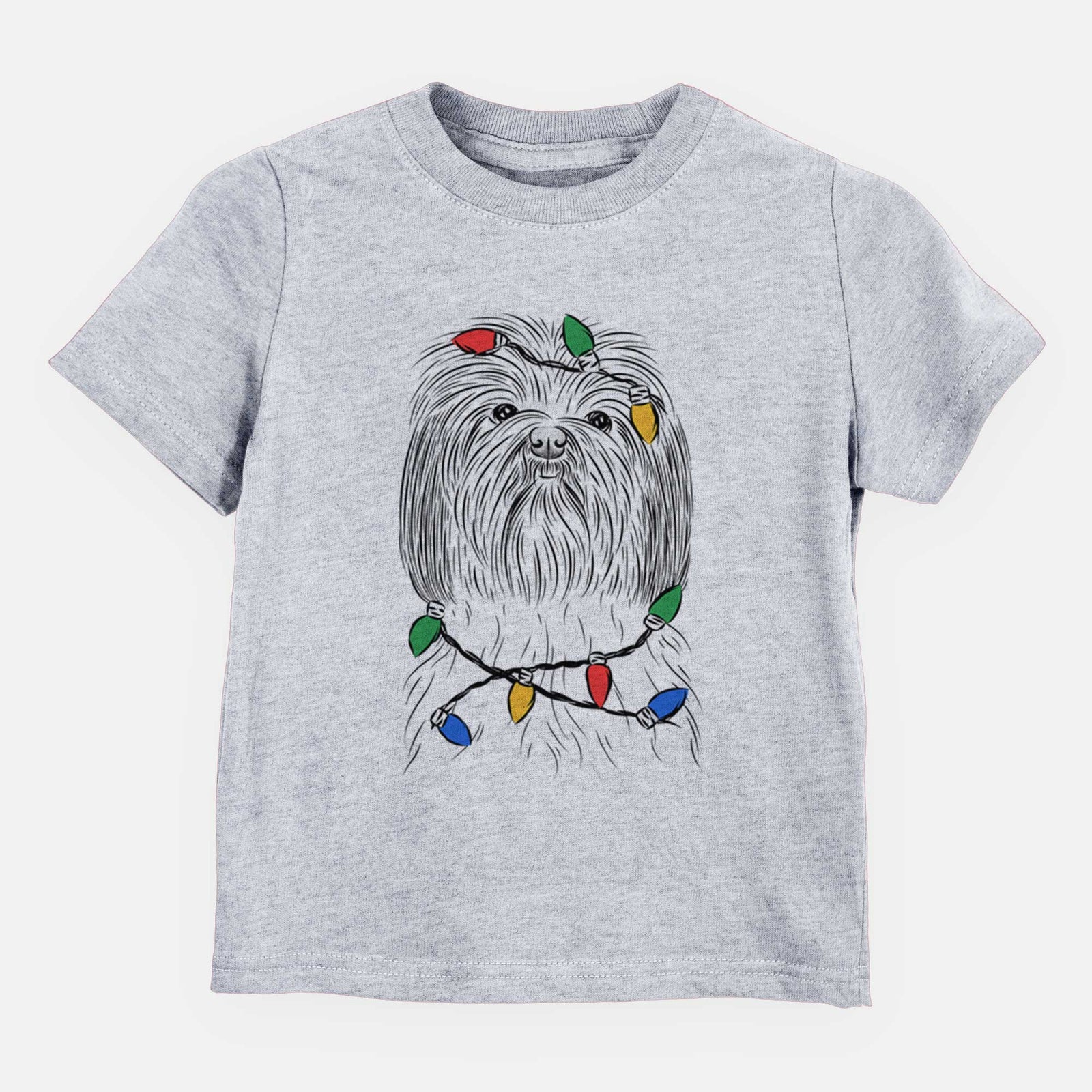 Christmas Lights Scully the Shih Tzu - Kids/Youth/Toddler Shirt