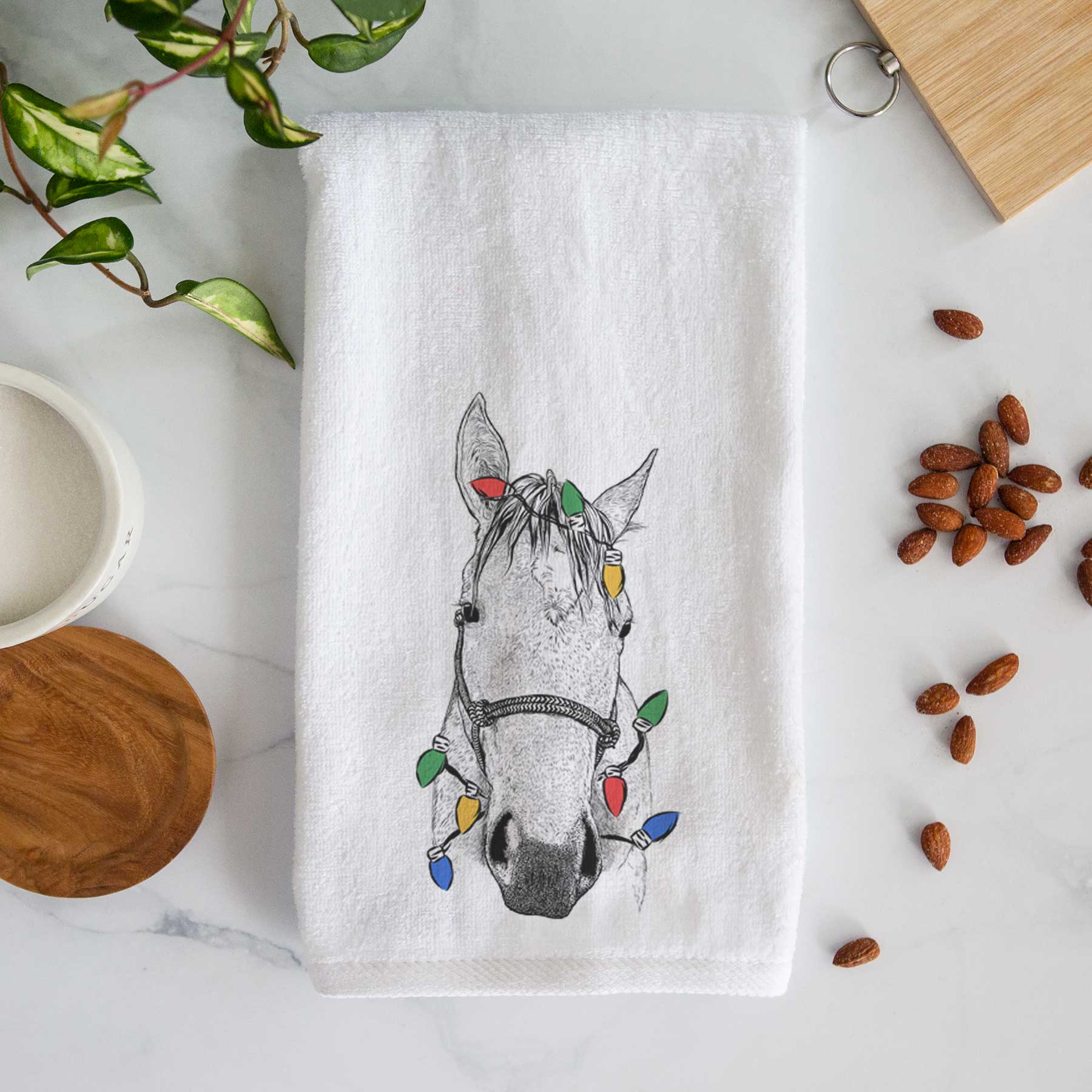 SeaBee the Quarter Horse Decorative Hand Towel