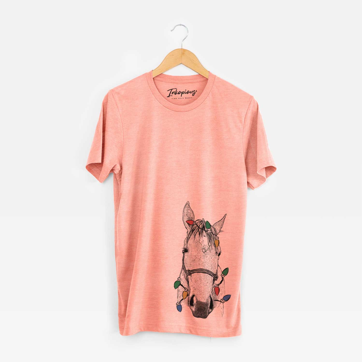 Christmas Lights SeaBee the Quarter Horse - Unisex Crewneck